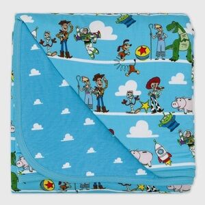 Little Sleepies Toy Story Pals Large Cloud Blanket NWT 50x50 Disney Pixar Blue